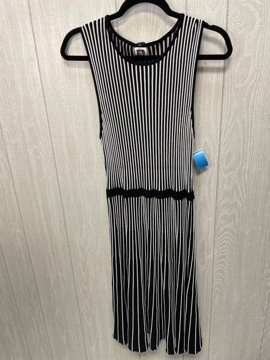 Dress Work By Anne Klein In Black & White, Size: Xl