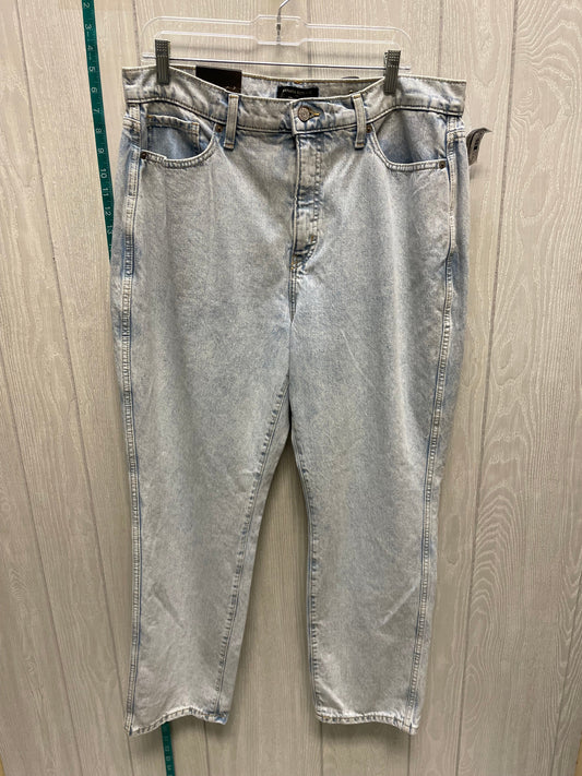 Denim Jeans Straight Banana Republic, Size 14