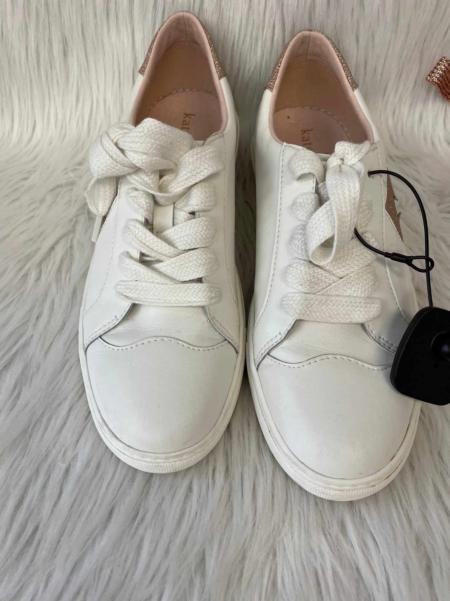 White Shoes Designer Kate Spade, Size 10