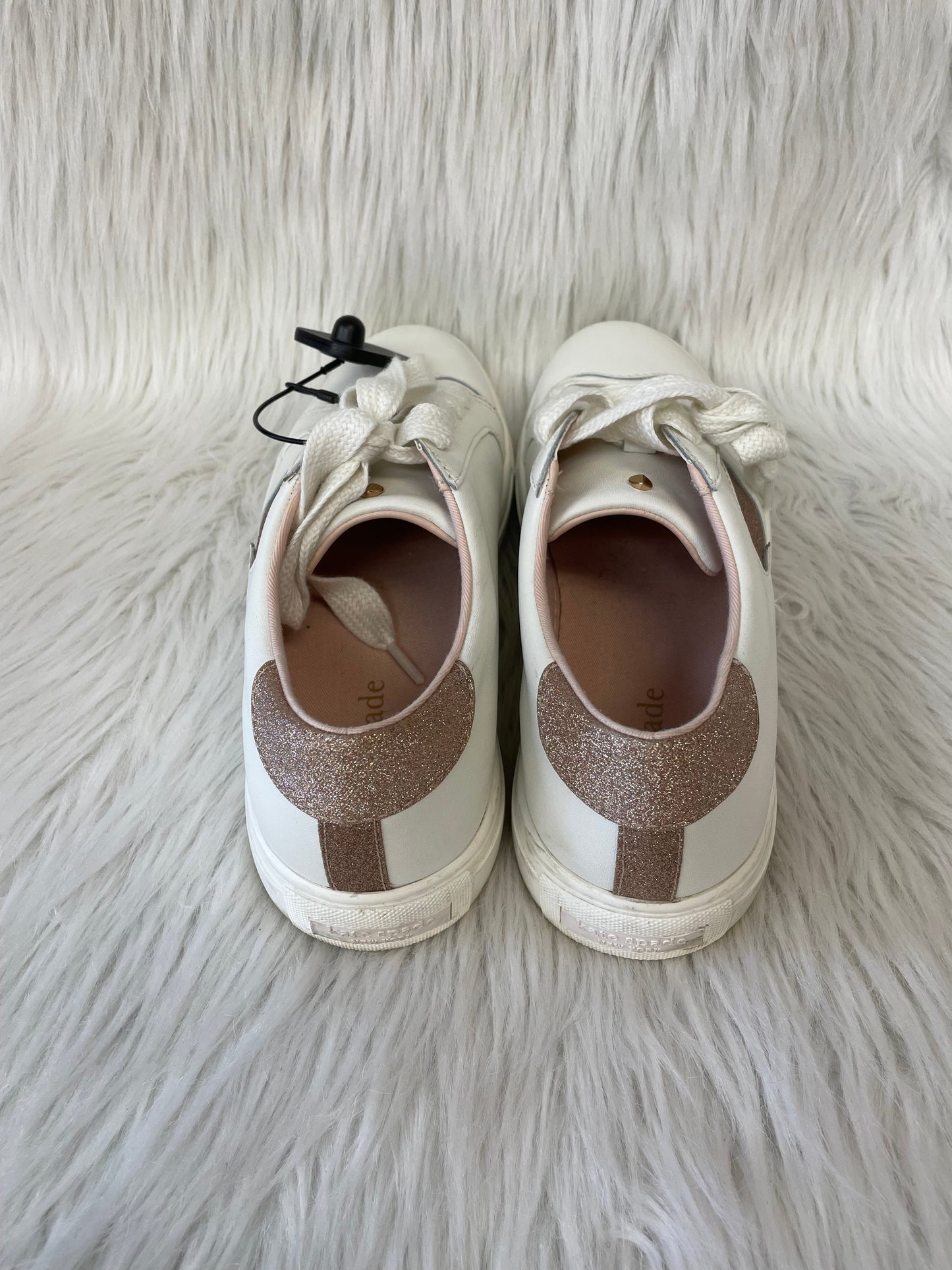 White Shoes Designer Kate Spade, Size 10