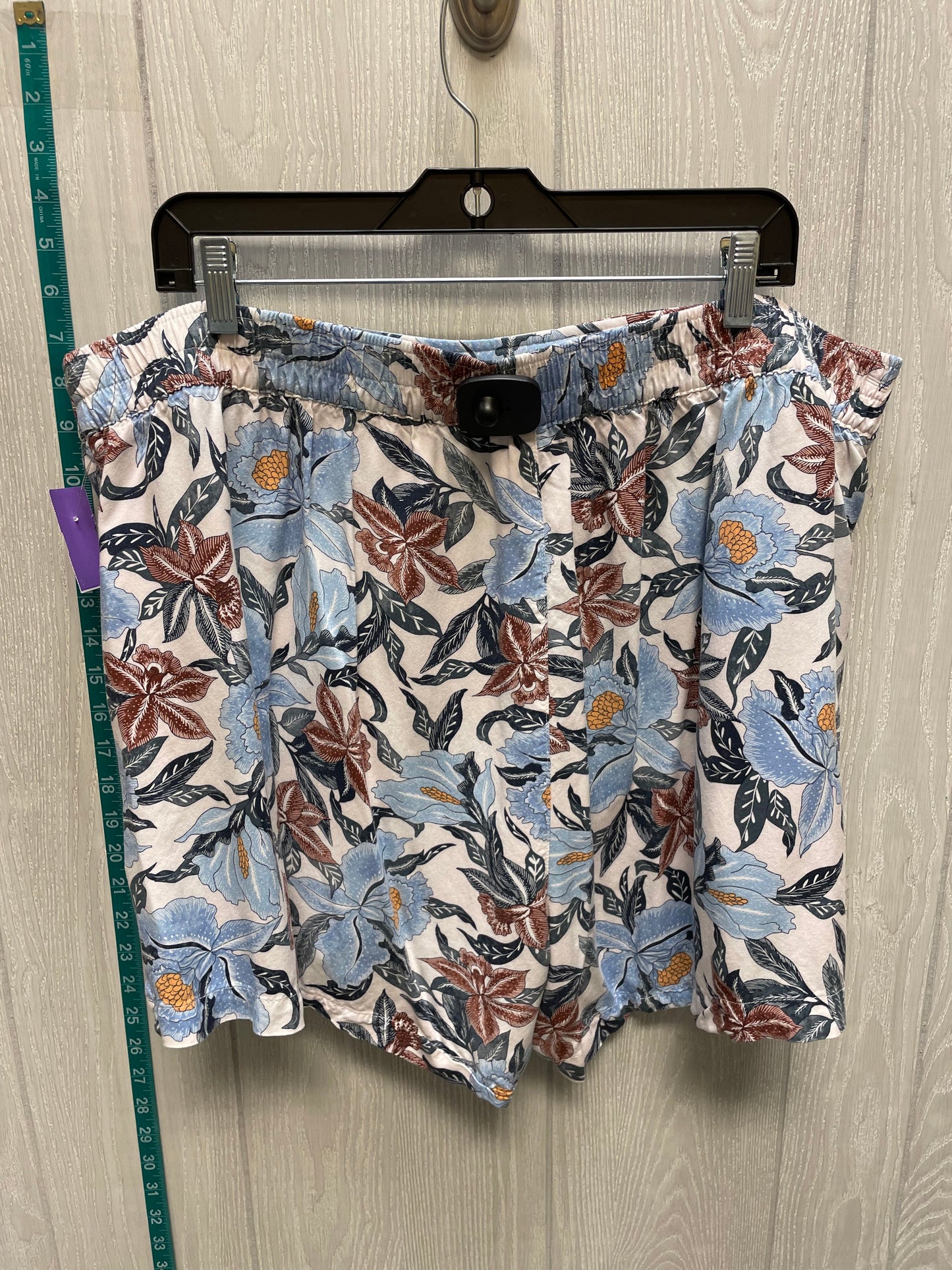 Floral Print Shorts Old Navy, Size 2x