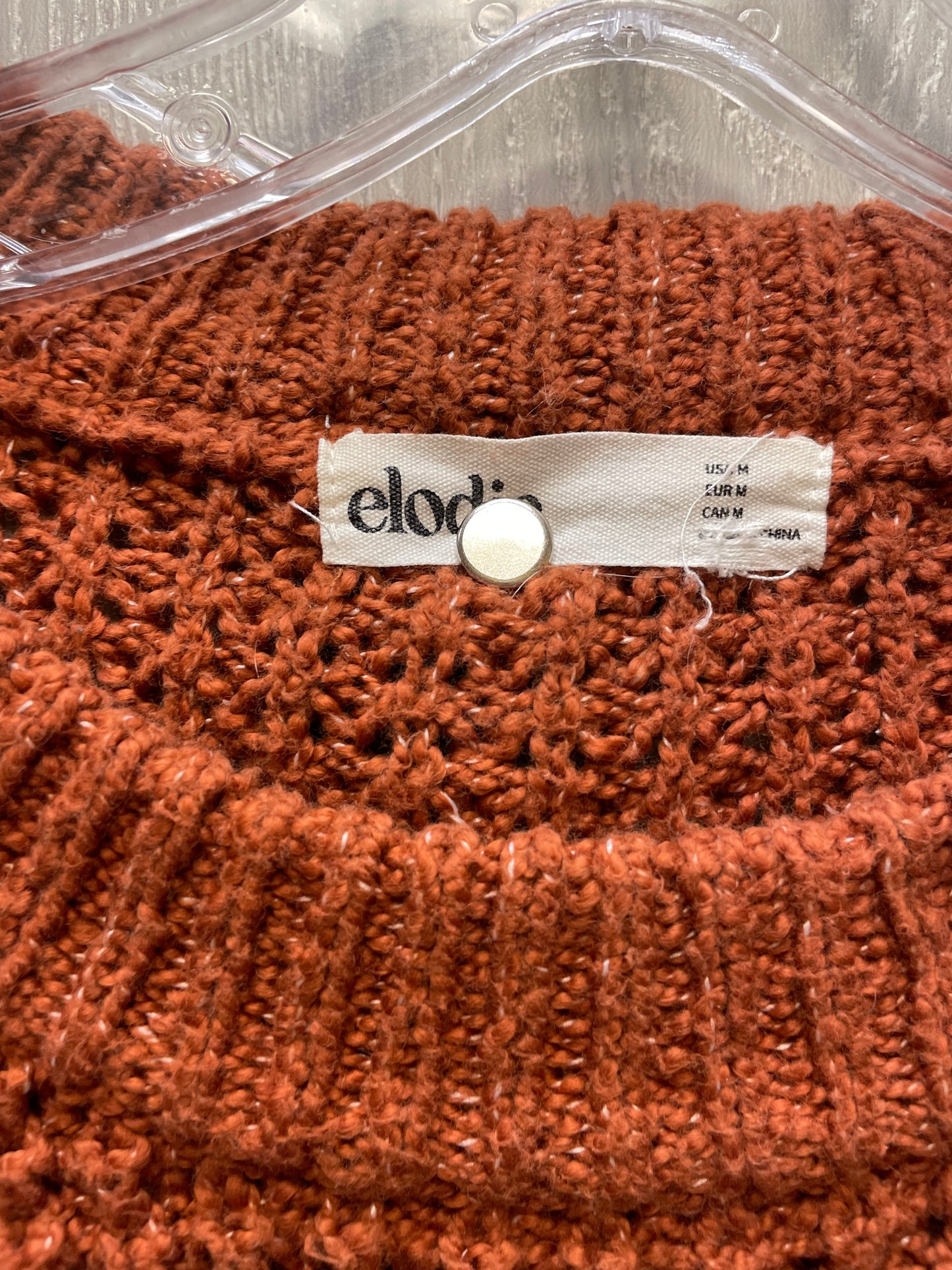 Sweater By Elodie In Orange, Size: M