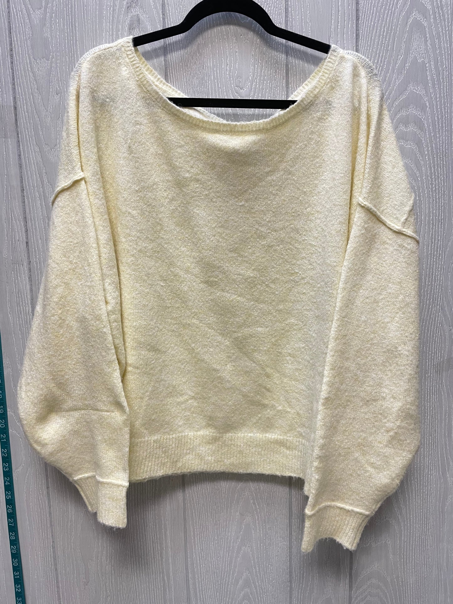 Sweater By American Eagle In Yellow, Size: L