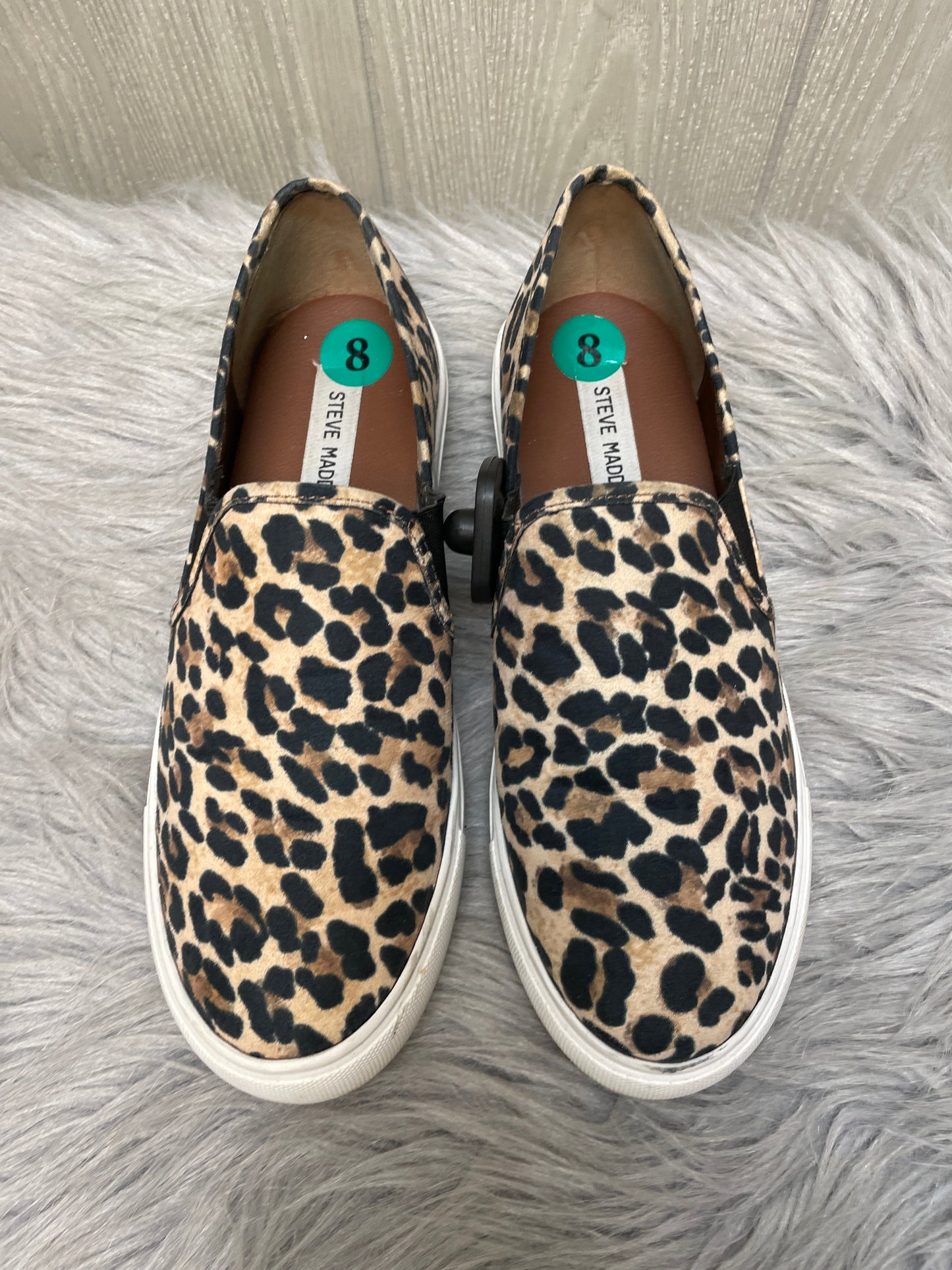 Shoes Flats By Steve Madden In Animal Print, Size: 8