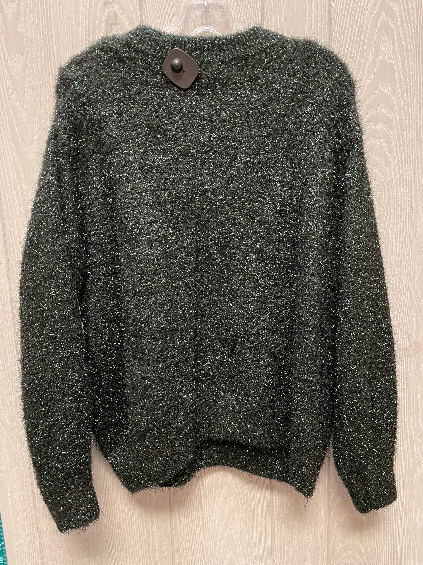 Sweater By H&m In Black & Green, Size: Xl