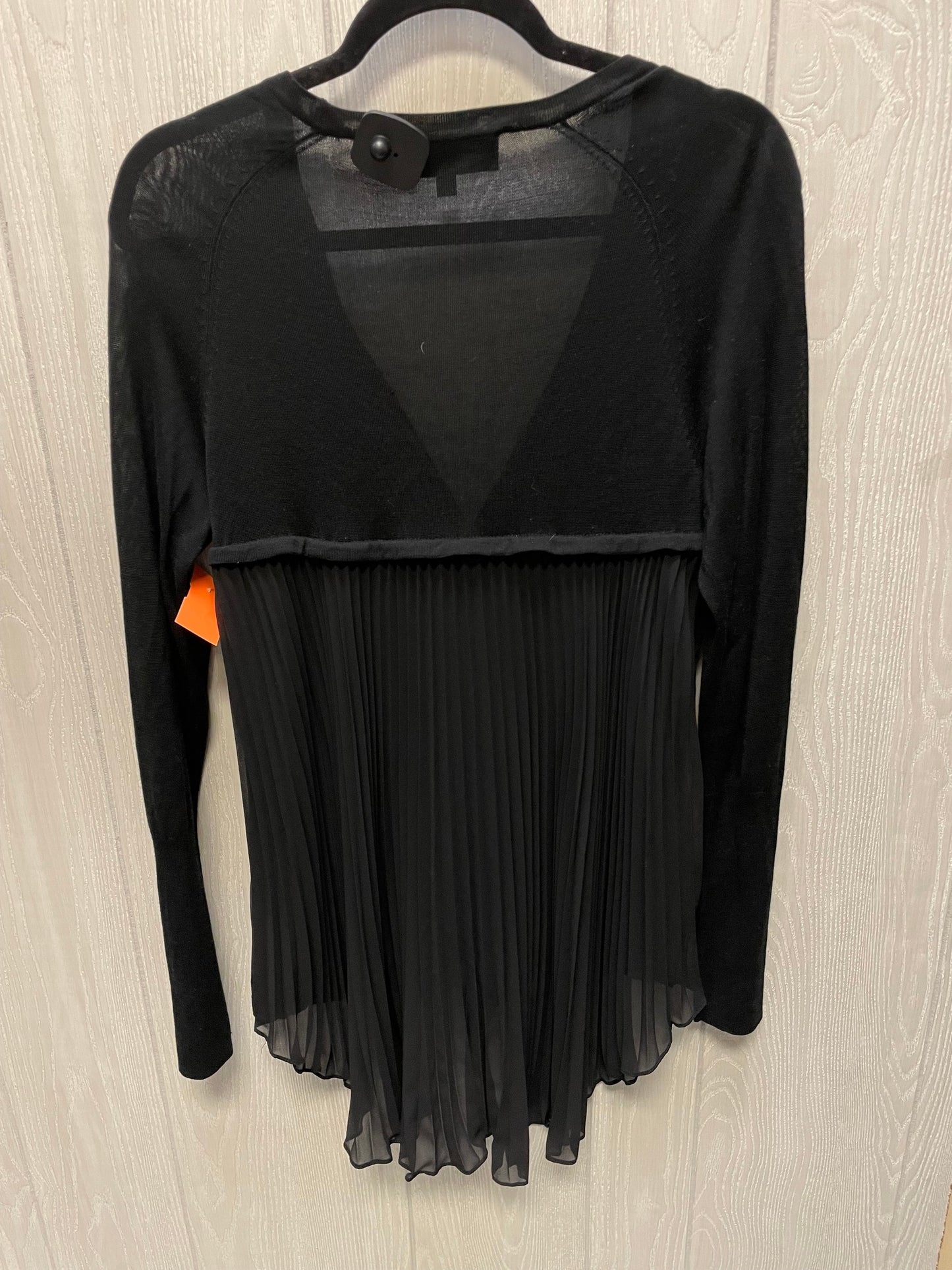 Sweater Cardigan By HILTON HOLLIS  In Black, Size: S