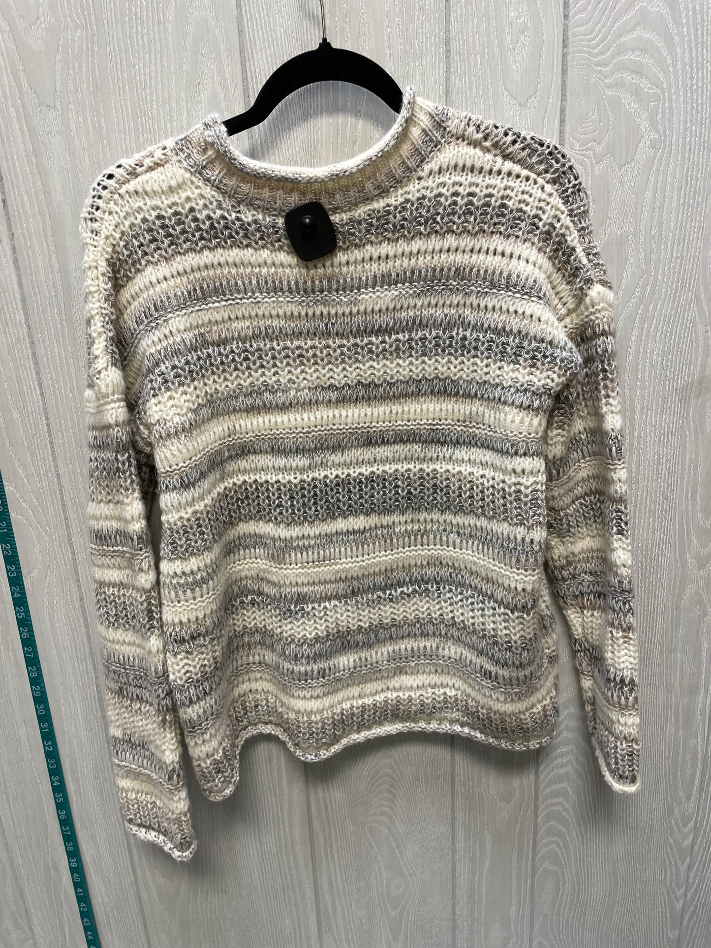 Sweater By Time And Tru In Striped Pattern, Size: L