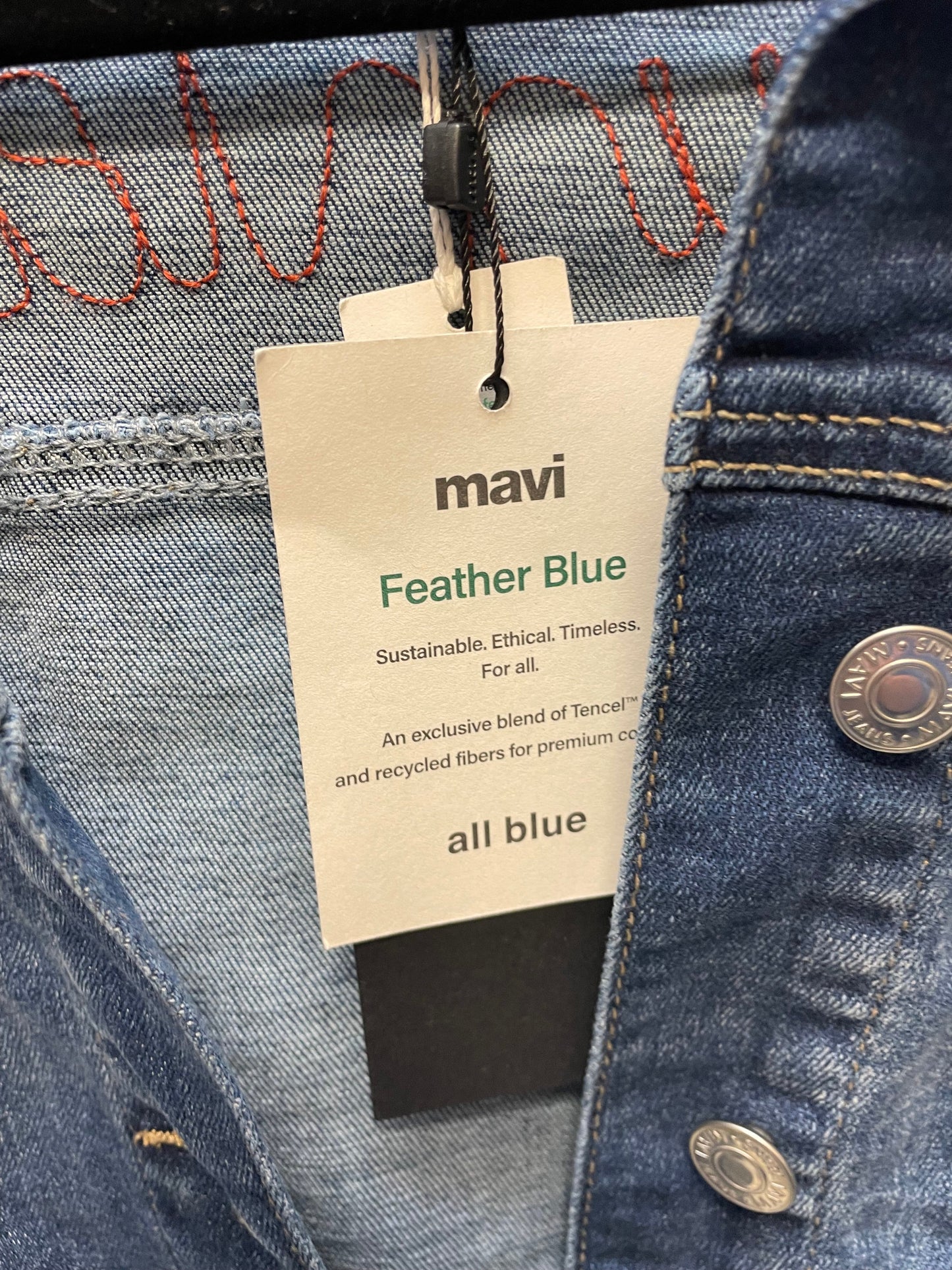 Jacket Denim By Mavi In Blue, Size: Xl