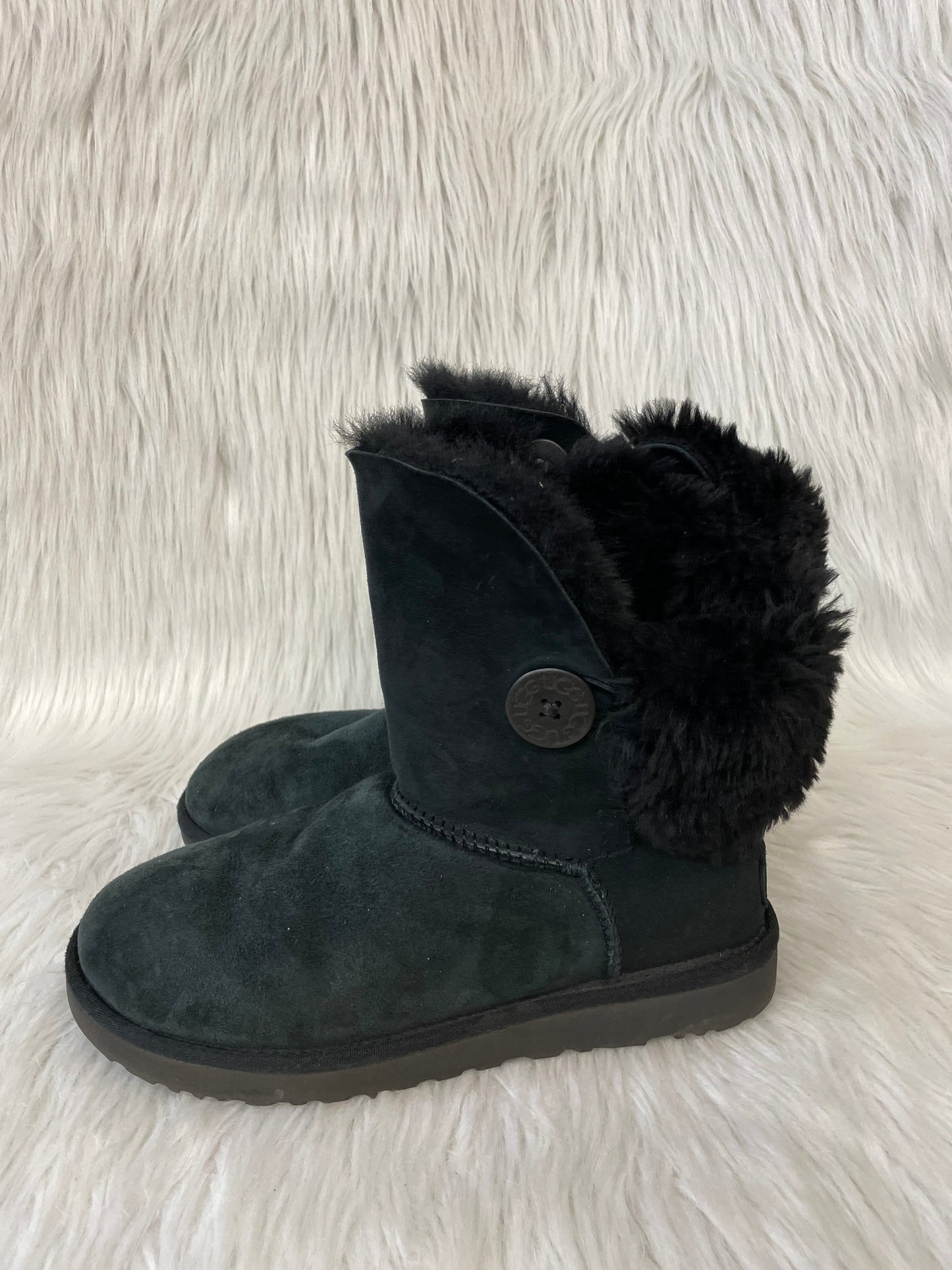 Boots Designer By Ugg In Black, Size: 8