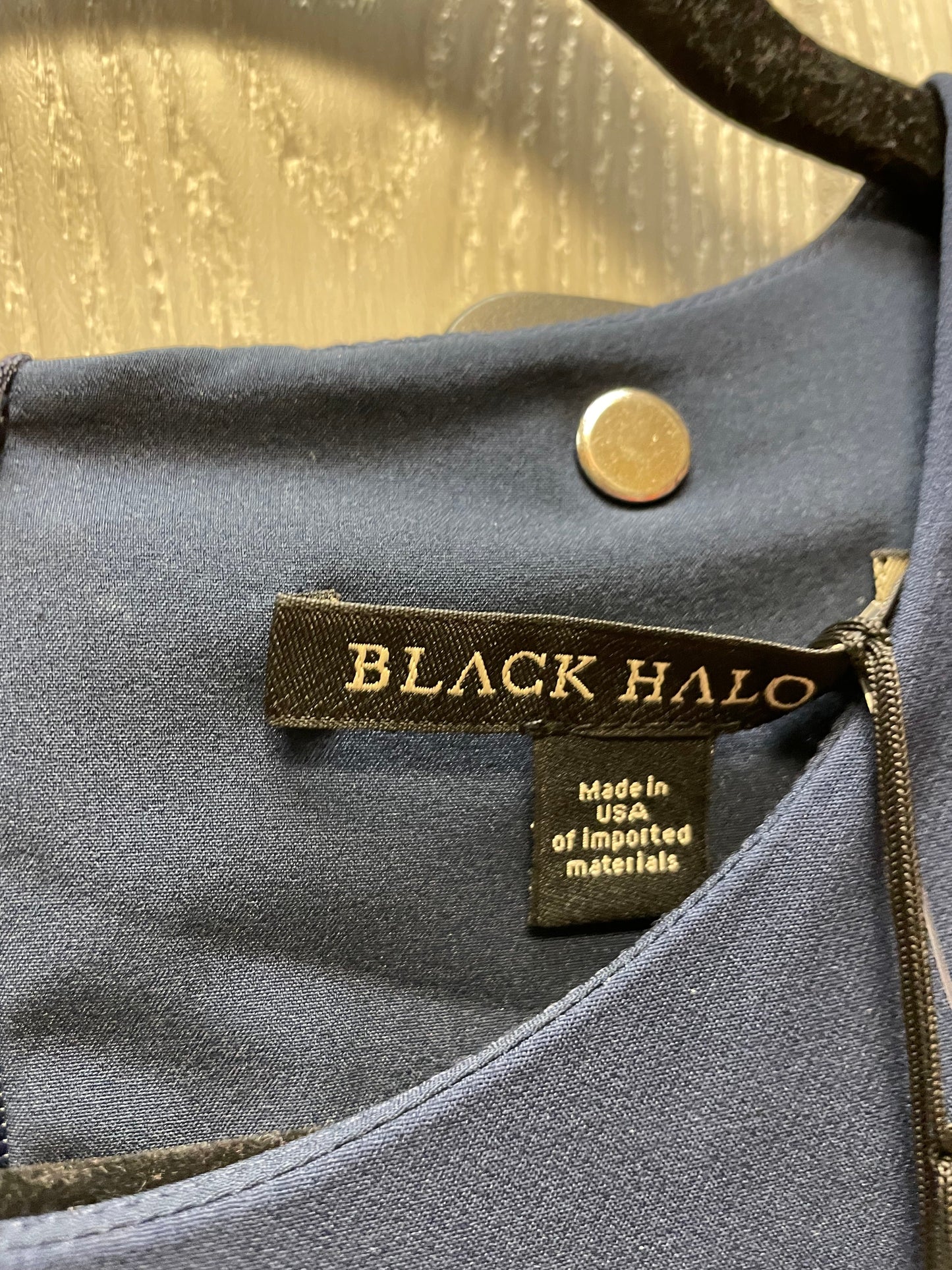 Dress Work By Black Halo In Navy, Size: M