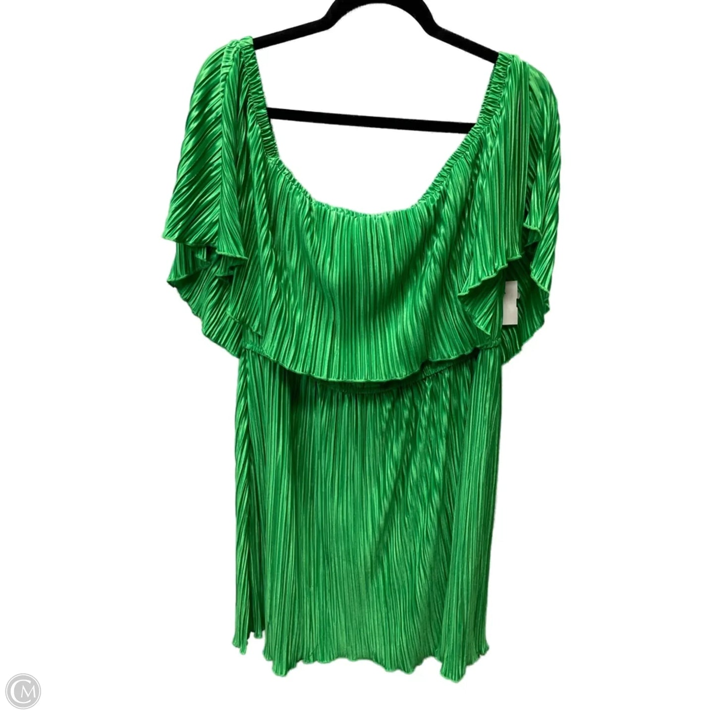 Dress Casual Short By Shein In Green, Size: 4x