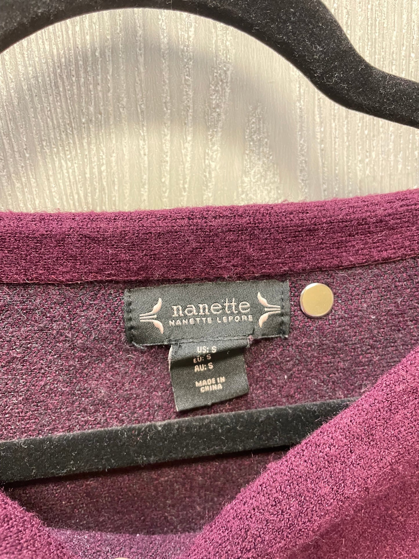 Sweater By Nanette Lepore In Purple, Size: S