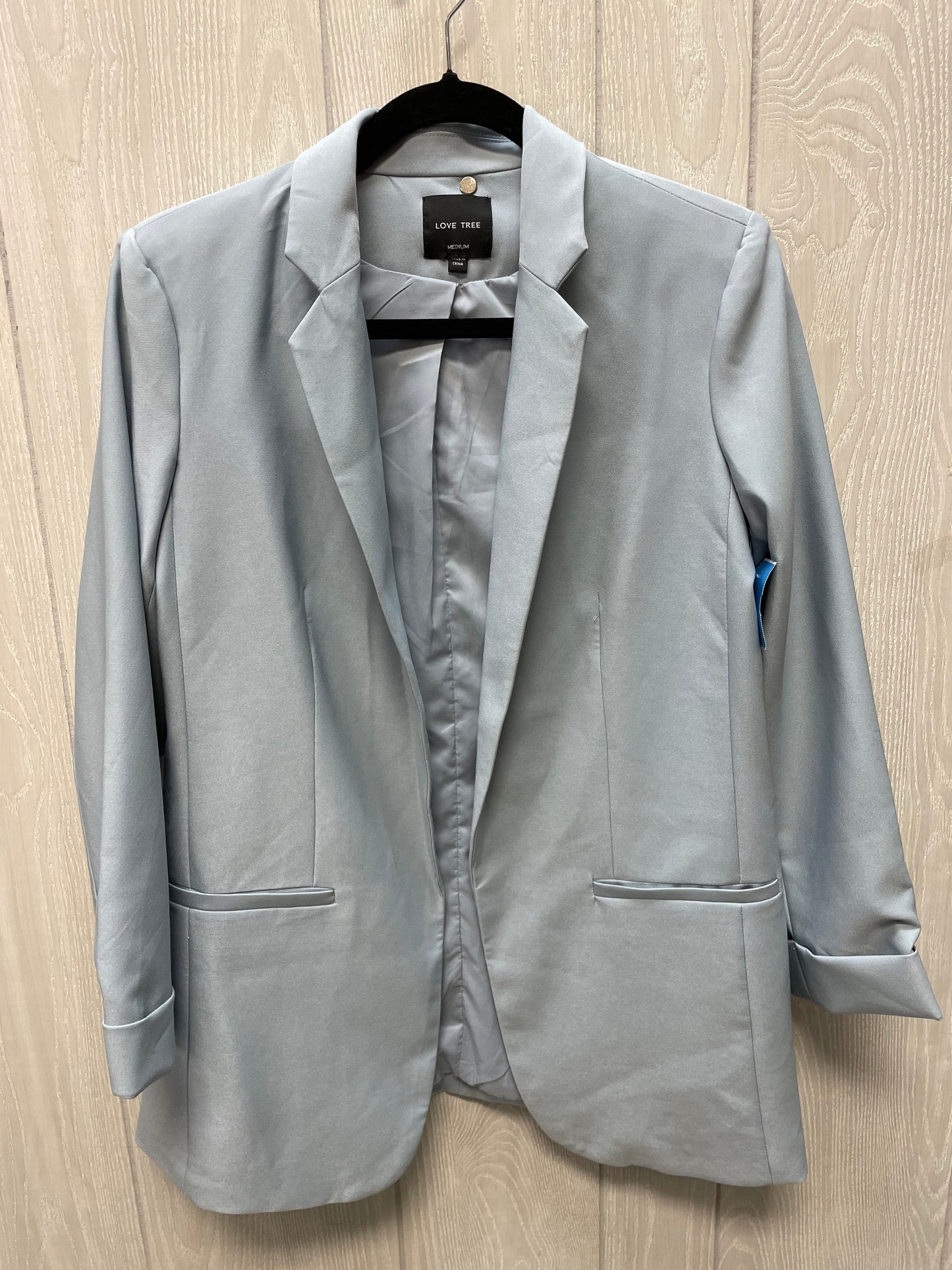 Blazer By Love Tree In Blue, Size: M