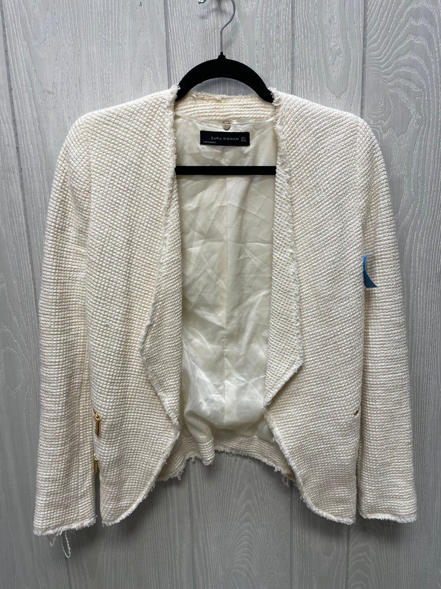 Blazer By Zara Women In Cream, Size: S