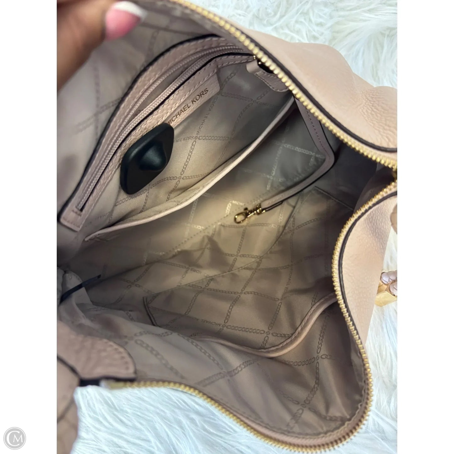 Handbag Designer By Michael Kors, Size: Medium