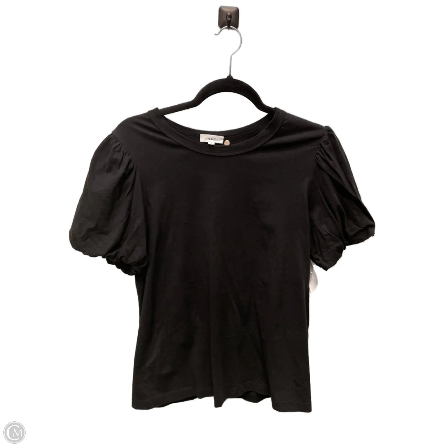 Top Short Sleeve By Alc In Black, Size: M