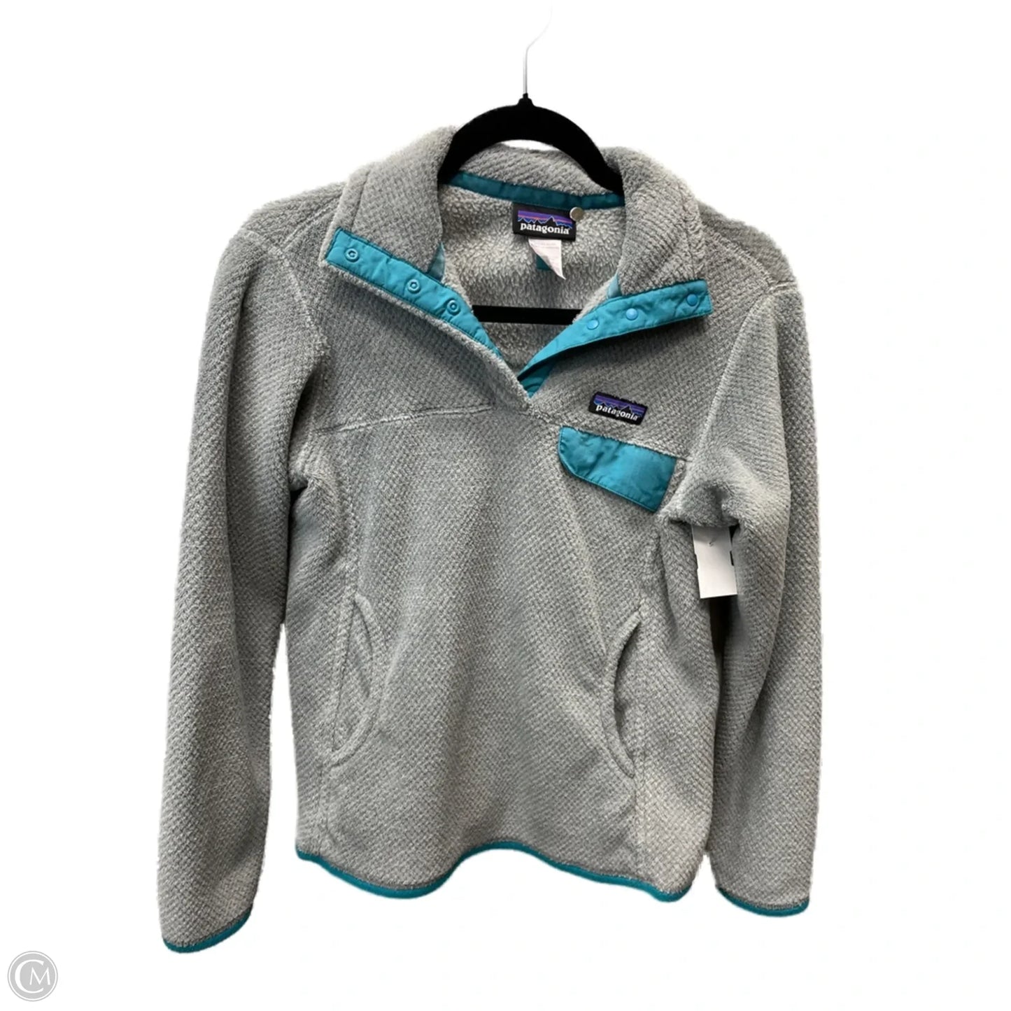 Jacket Fleece By Patagonia In Green, Size: S