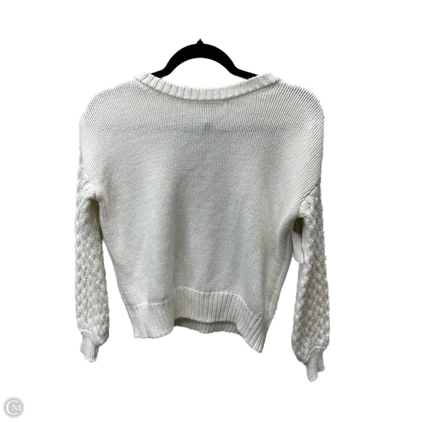 Sweater By moon & madison - In Cream, Size: S