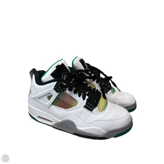 Shoes Sneakers By Nike In Green & White, Size: 10.5