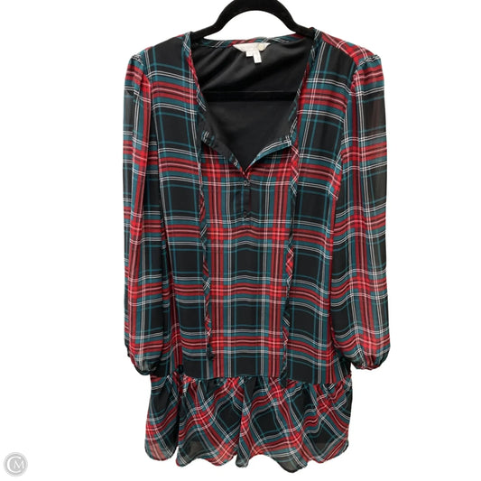 Dress Casual Short By Draper James In Plaid Pattern, Size: S