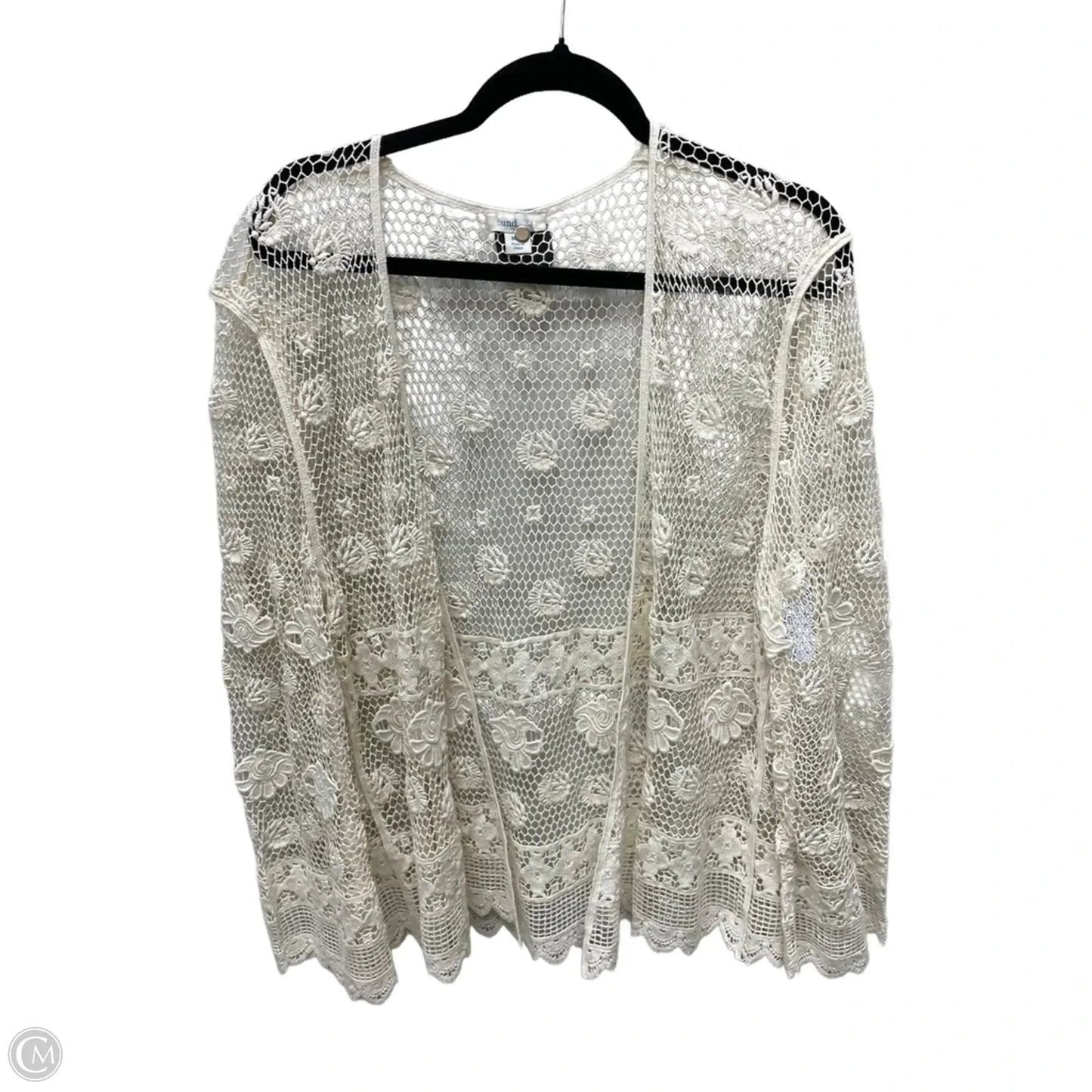 Cardigan By Sundance In Cream, Size: M