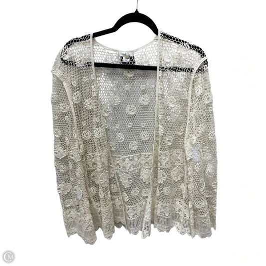 Cardigan By Sundance In Cream, Size: M
