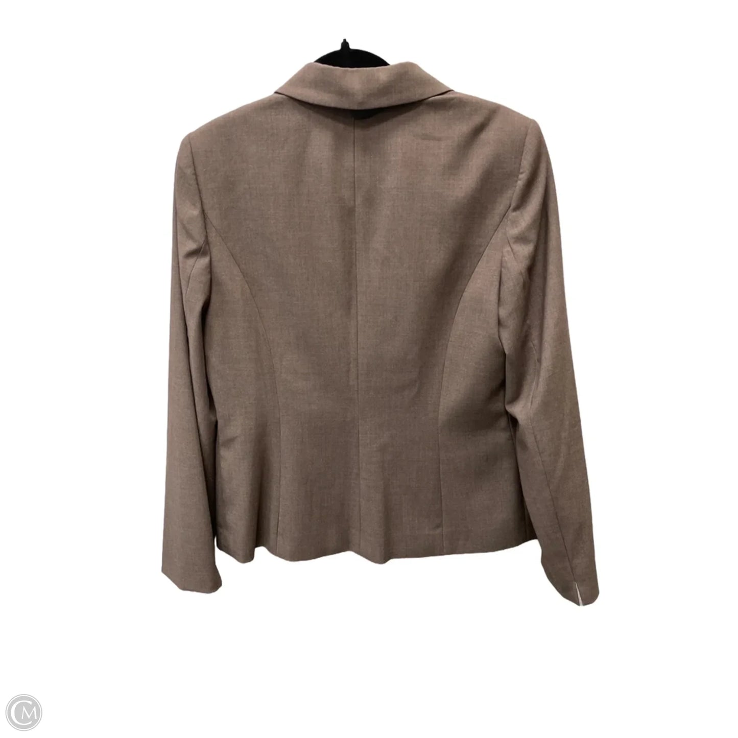 Blazer By Calvin Klein In Brown, Size: M