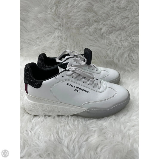 Shoes Luxury Designer By Stella Mccartney In White, Size: 9.5