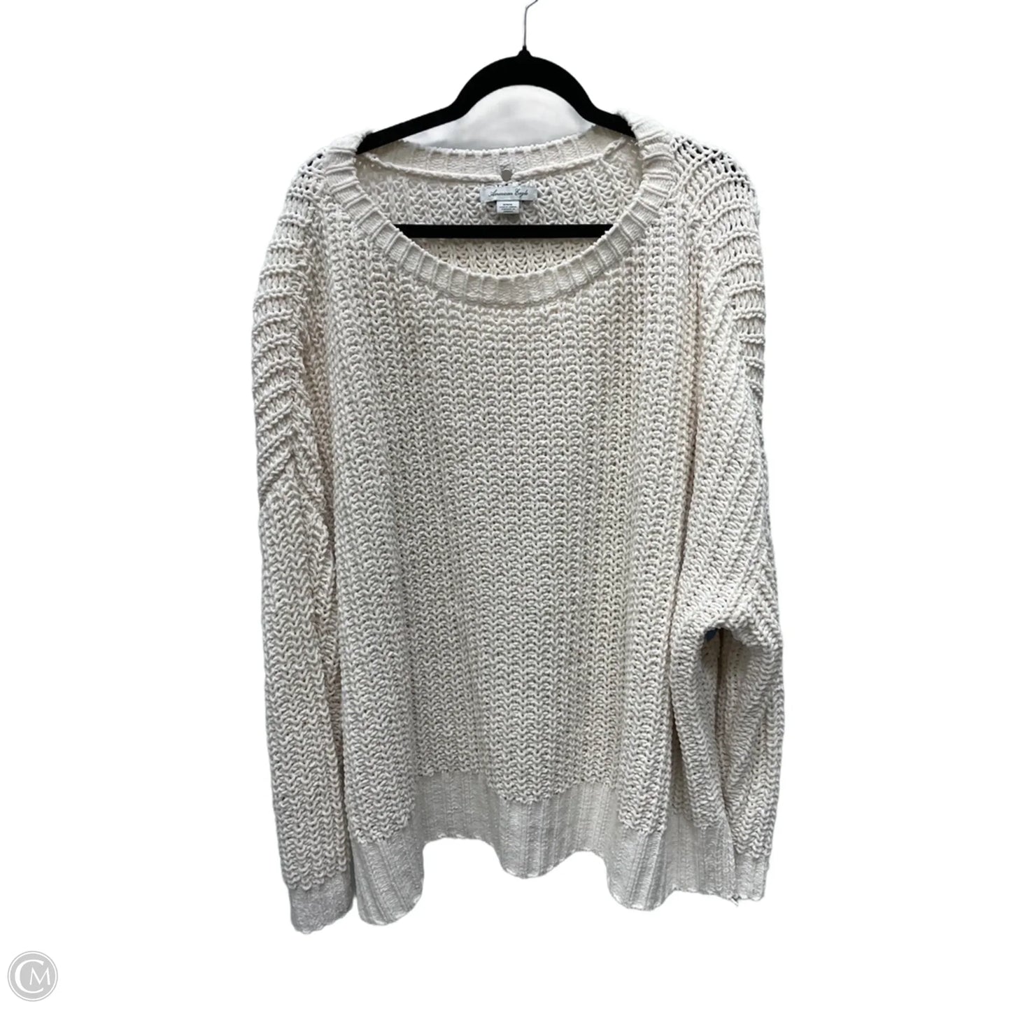 Sweater By American Eagle In Cream, Size: M