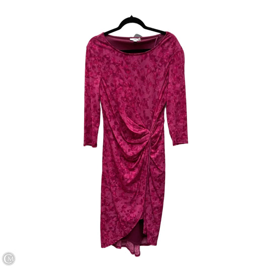 Dress Designer By Halston In Purple, Size: L