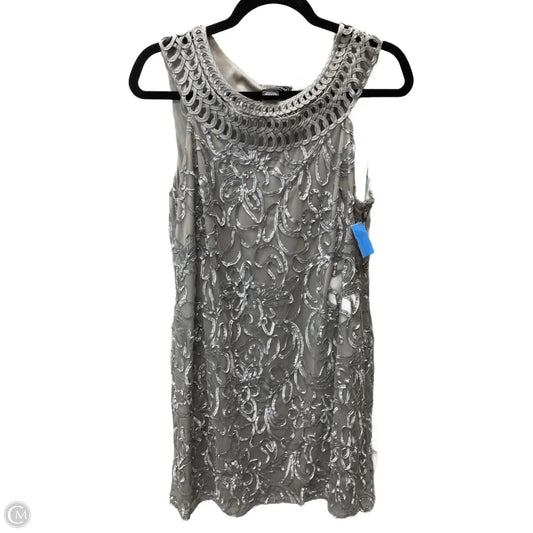 Dress Party Short By Jessica Howard In Silver, Size: L