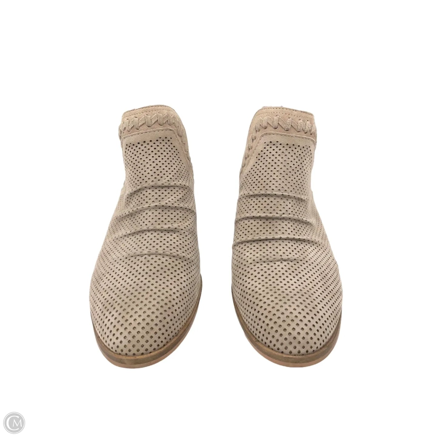 Boots Ankle Heels By Vince Camuto In Tan, Size: 7