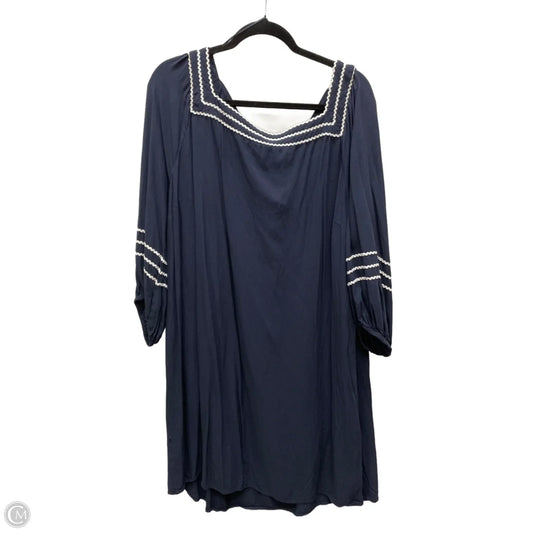 Dress Casual Short By Loft In Navy, Size: 2x