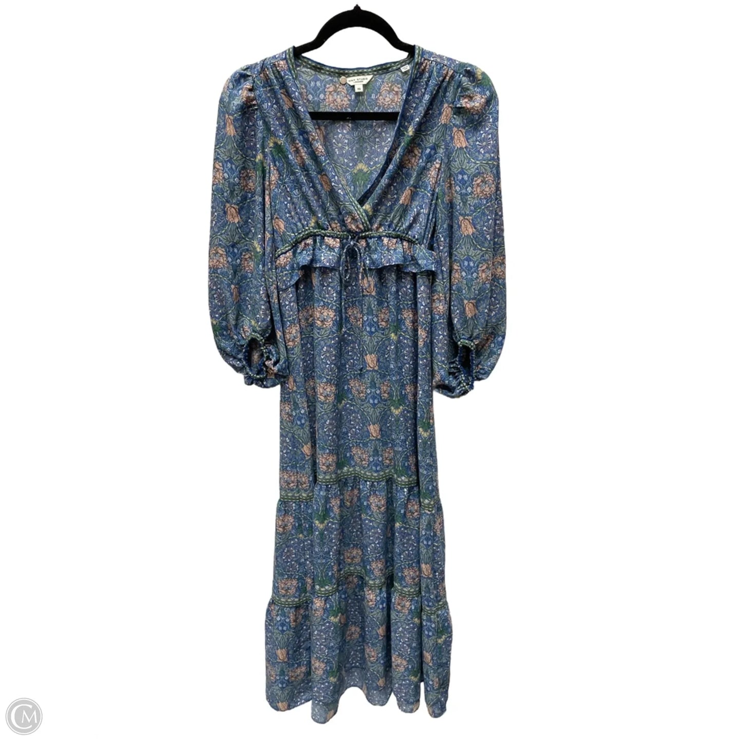 Dress Casual Midi By Max Studio In Floral Print, Size: Xs