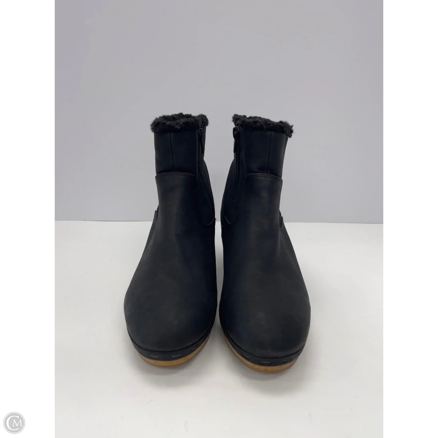 Boots Ankle Heels By Style And Company In Black, Size: 7