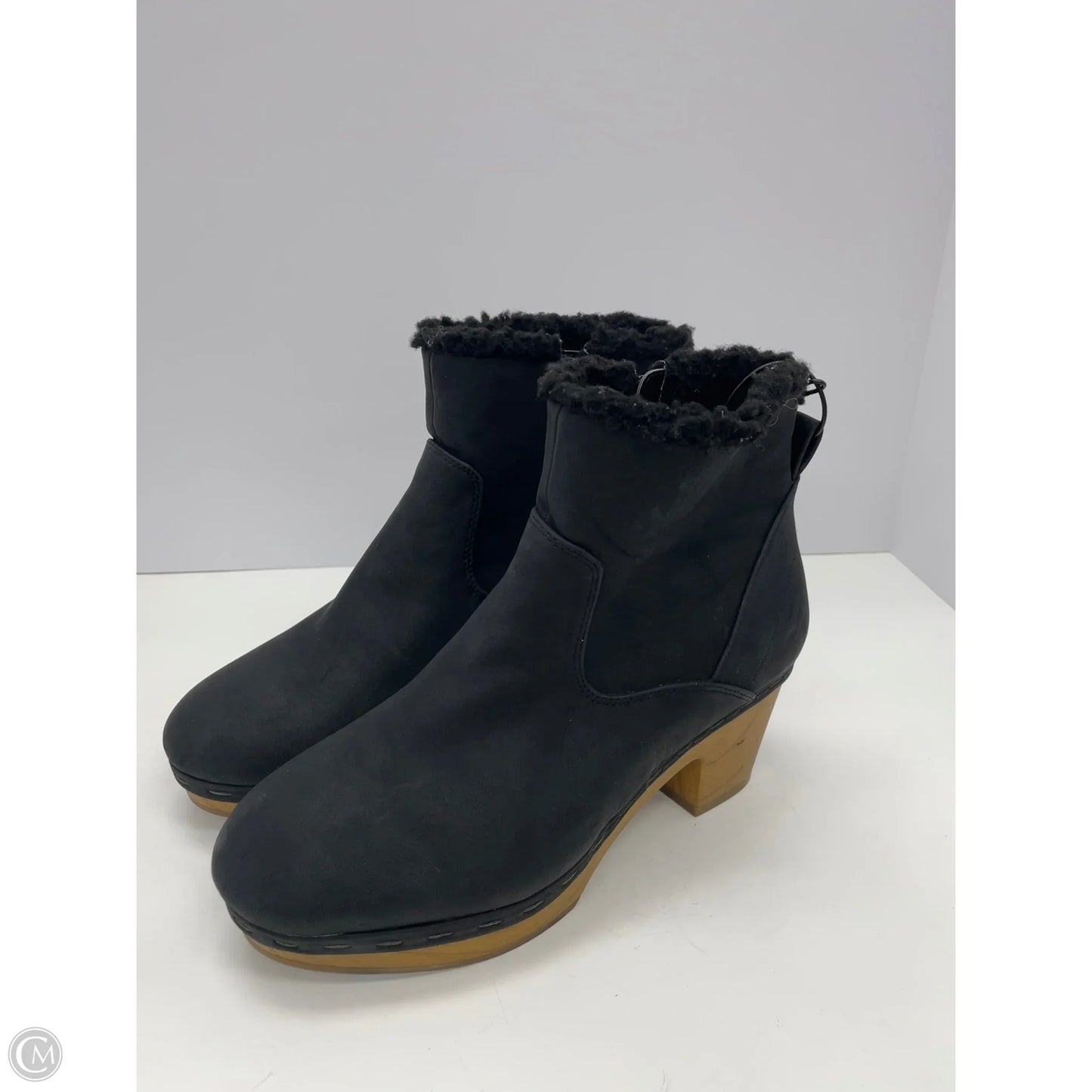 Boots Ankle Heels By Style And Company In Black, Size: 7