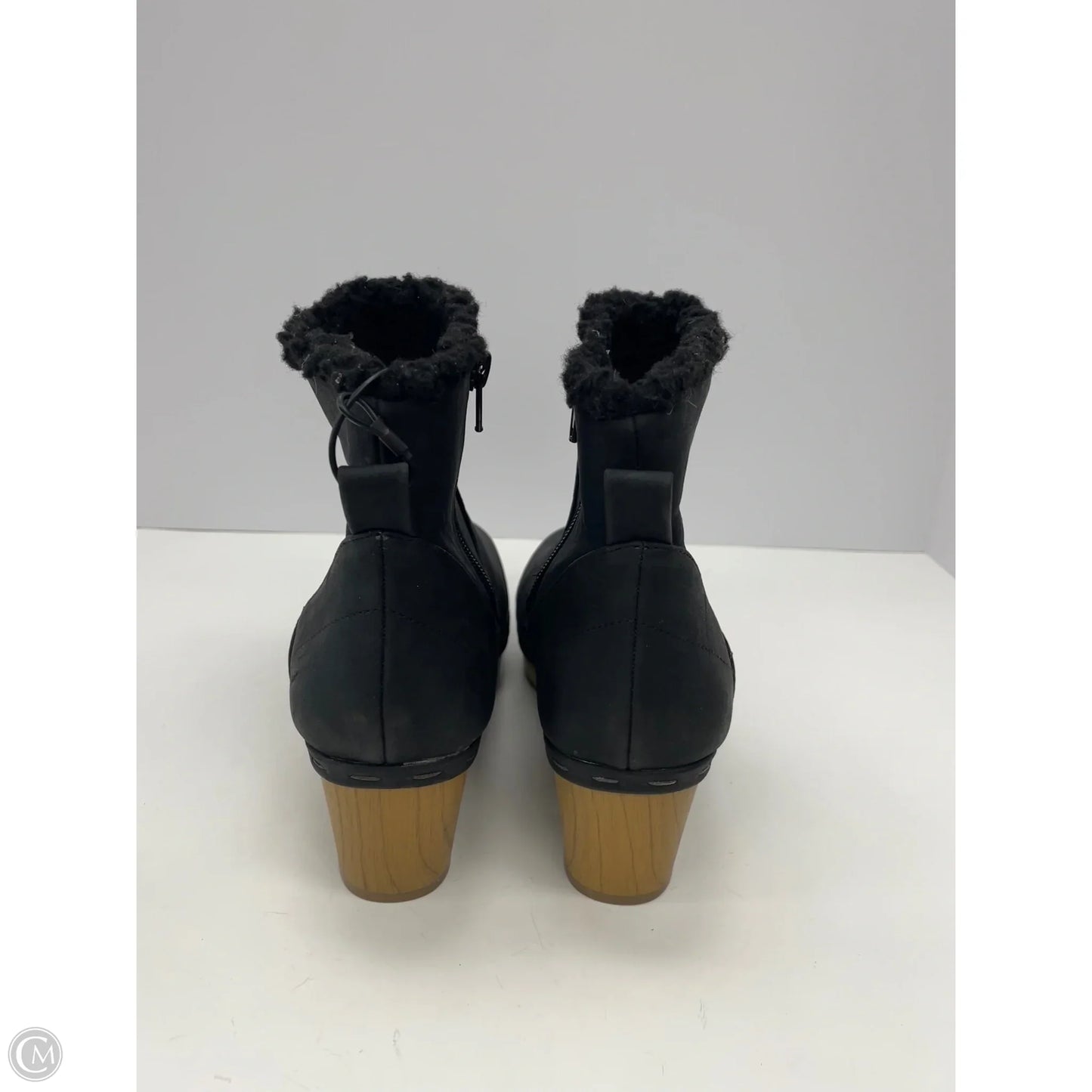 Boots Ankle Heels By Style And Company In Black, Size: 7