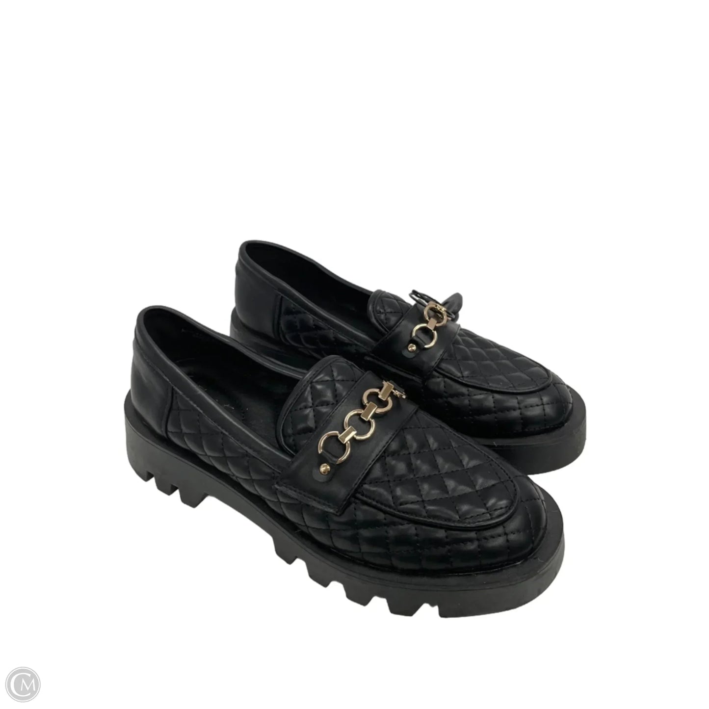 Shoes Heels Platform By Cato In Black, Size: 10