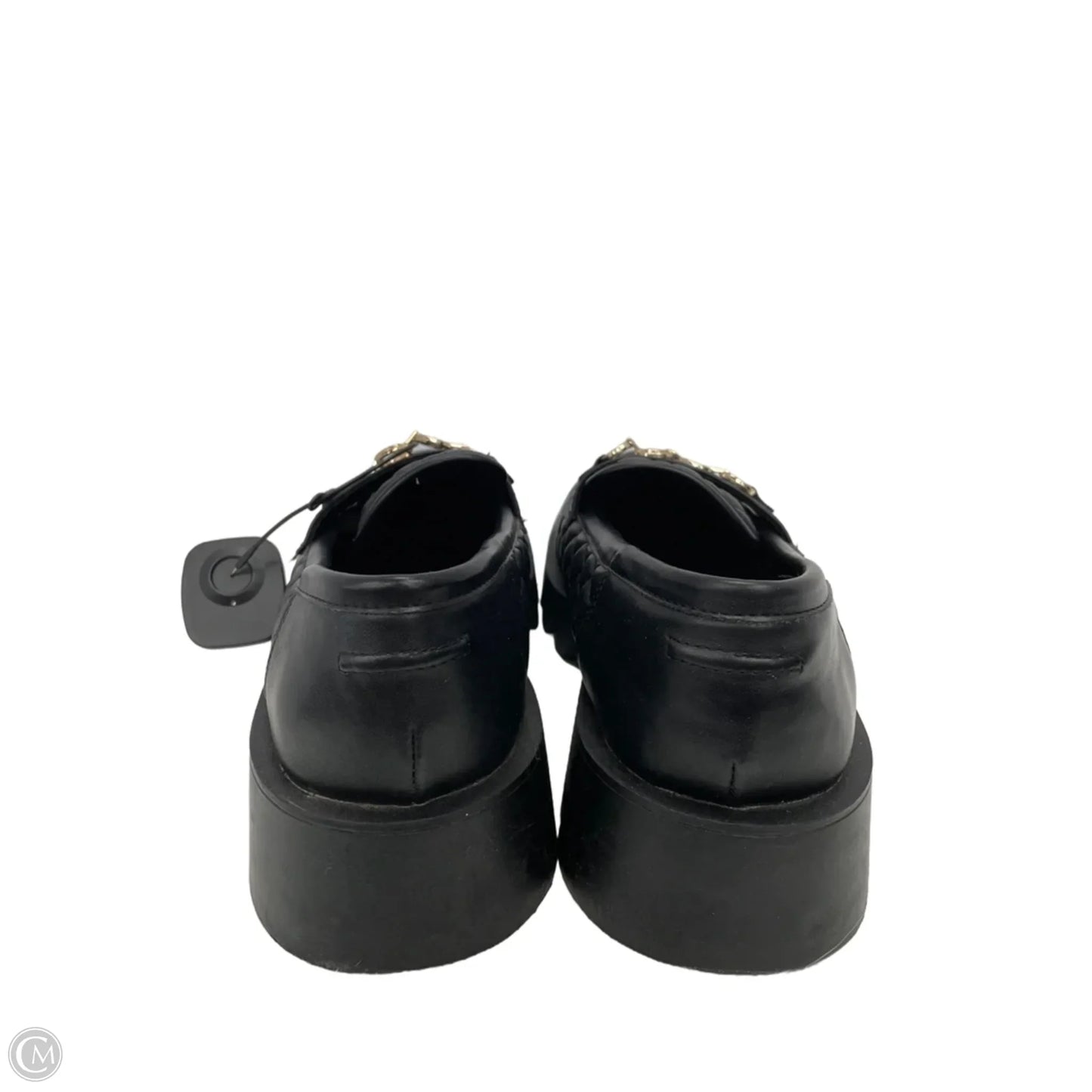 Shoes Heels Platform By Cato In Black, Size: 10