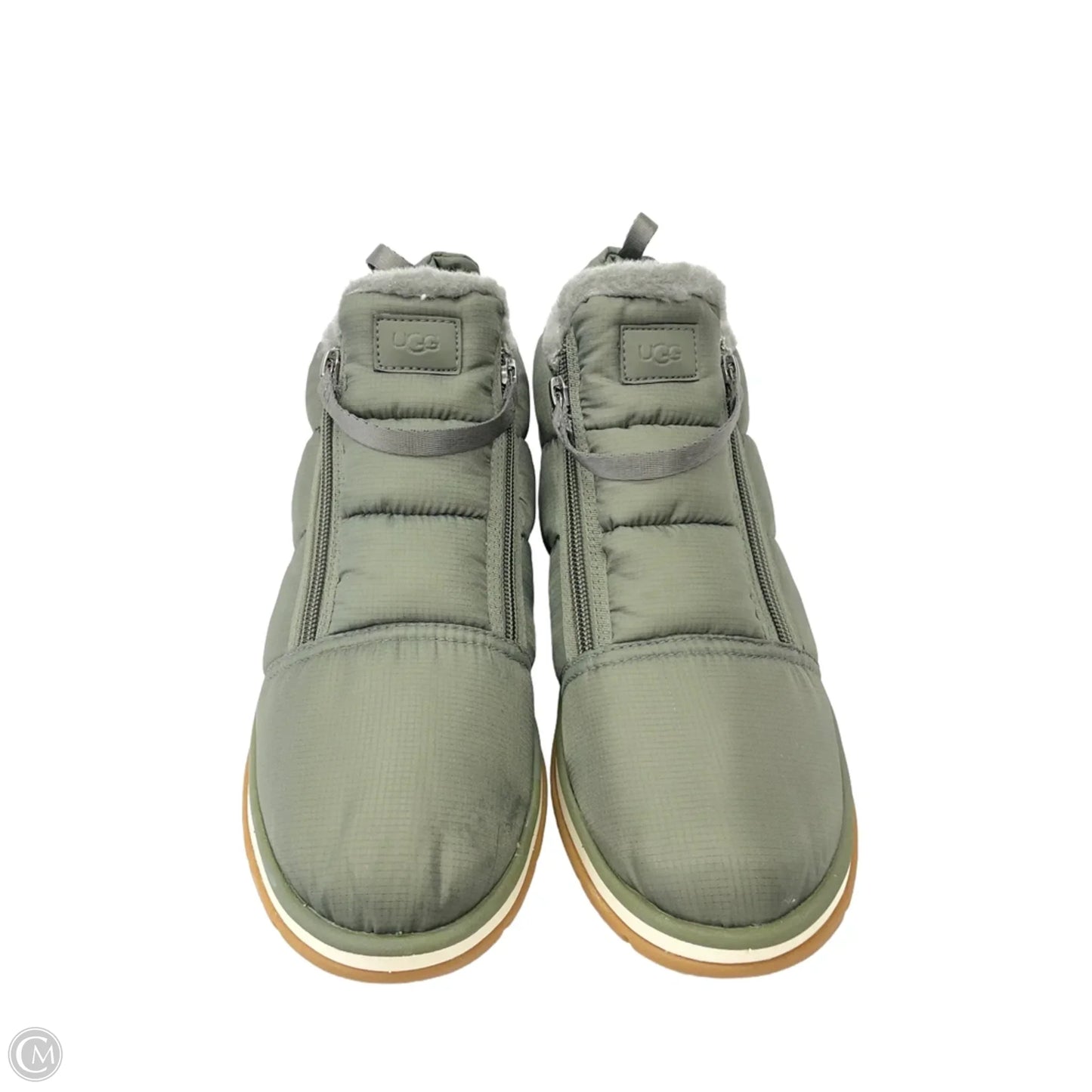 Boots Designer By Ugg In Green, Size: 9