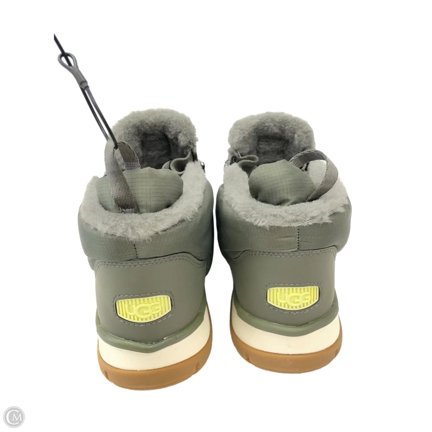 Boots Designer By Ugg In Green, Size: 9