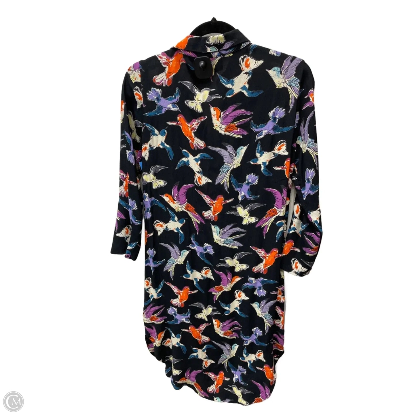 Dress Casual Midi By Maeve In Navy, Size: Xsp