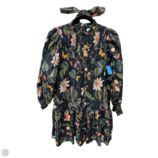 Dress Casual Short By Olivia James -  In Floral Print, Size: Xs