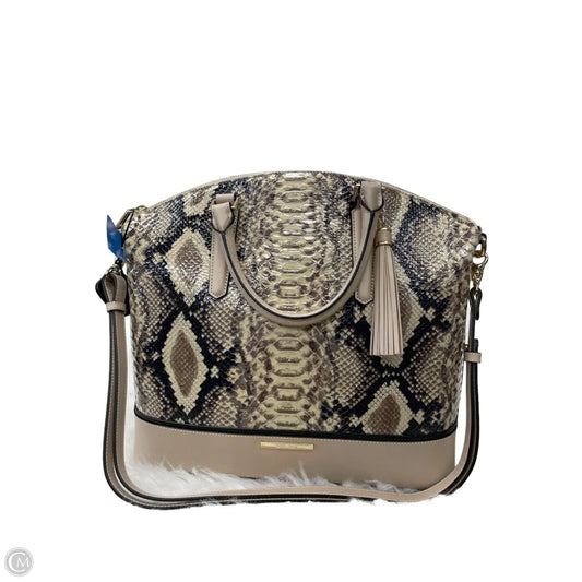 Handbag Designer By Brahmin, Size: Large