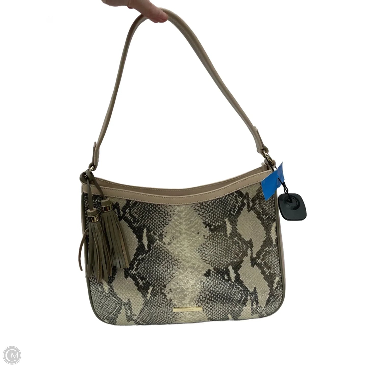 Handbag Designer By Brahmin, Size: Large