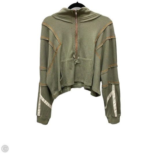 Top Long Sleeve By Pol In Green, Size: S