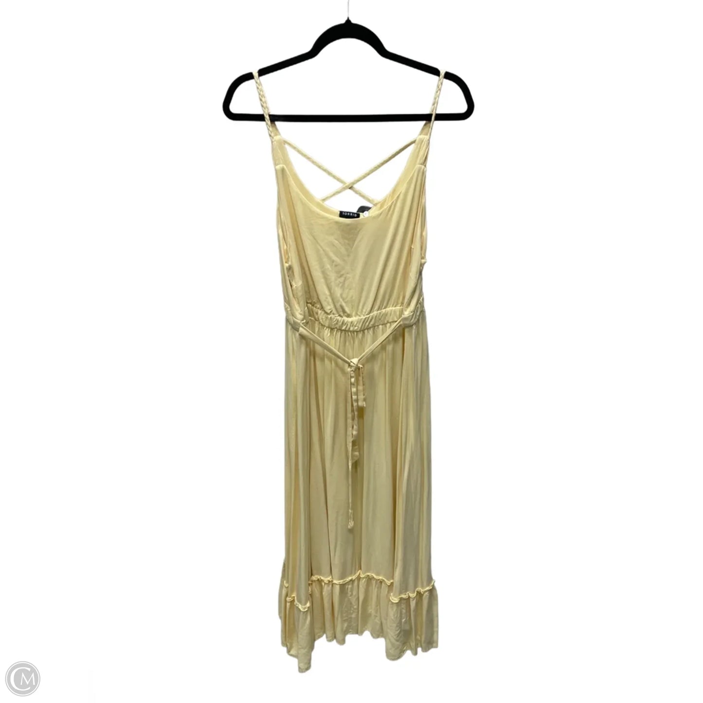 Dress Casual Short By Torrid In Yellow, Size: 1x