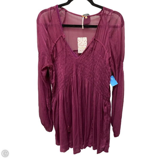 Dress Casual Short By Free People In Purple, Size: M