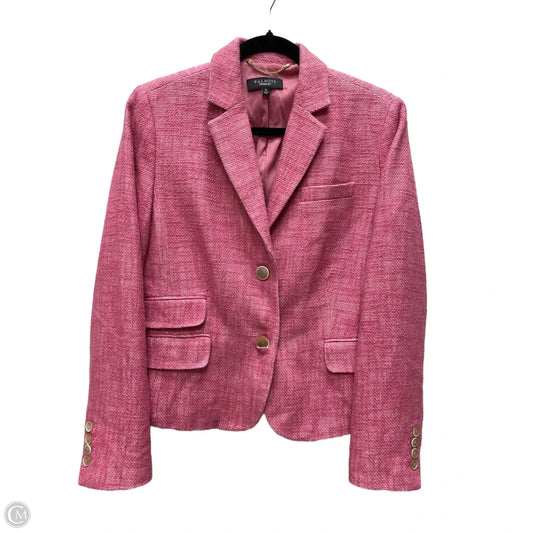Blazer By Talbots In Pink, Size: M