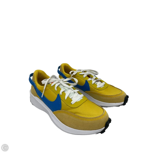 Shoes Athletic By Nike In Yellow, Size: 8